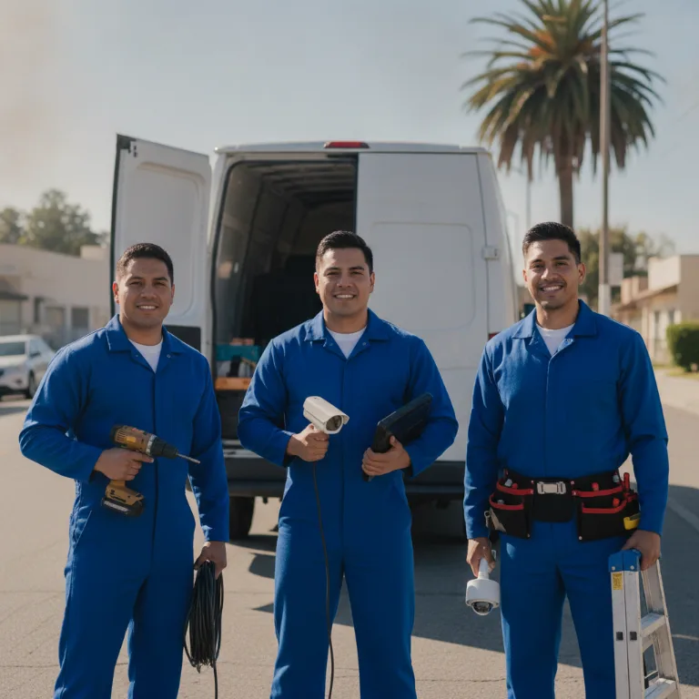 Instalación Cámaras Seguridad equipo en Colonia del Valle